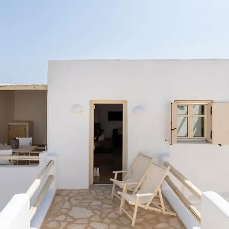 1 Bedroom Cycladic House Naousa For 3 - Small פארוס