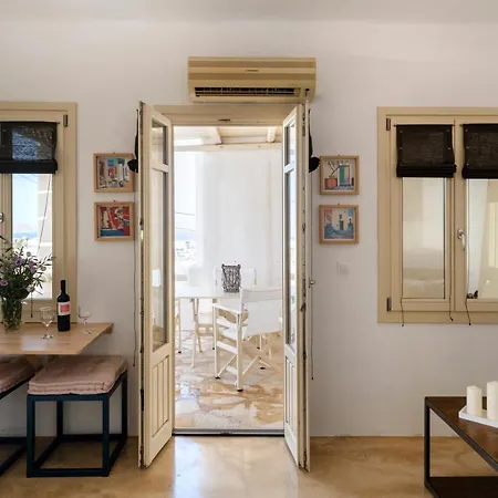 1 Bedroom Cycladic House Naousa For 3 - Small * פארוס